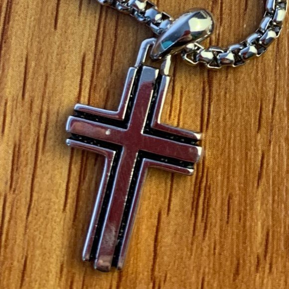 Dylan Kain Jewelry D Y Cross Pendant Necklaces In Sterling Silver
